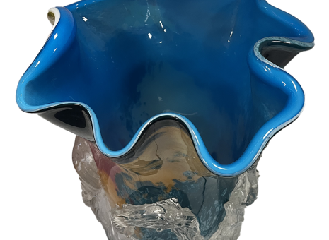 143. Murano vaas geschulpt