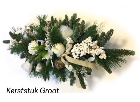 120. Kerststuk Groot